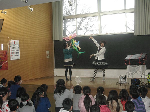 熊本県内で実施したバルーンイベント